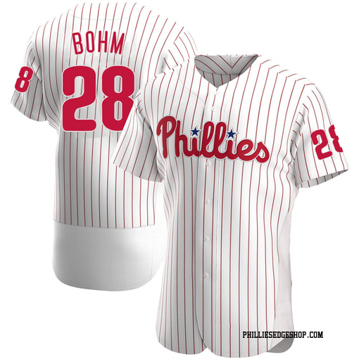 Alec Bohm Youth Replica Philadelphia Phillies White Home Jersey