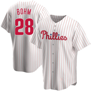 Nike MLB, Tops, Philadelphia Phillies Alec Bohm Jersey Worn One Time Only  Size Xxl Womens