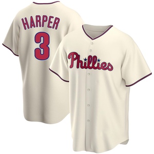 BreakingT Men's Philadelphia Phillies Bryce Harper Light Blue