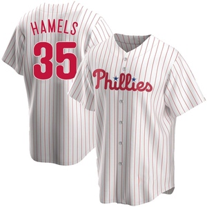 Embrace Phillies Pride with the #32 Cole Hamels Grey Jersey