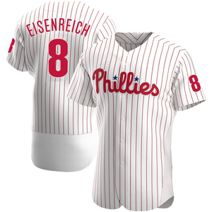 Jim Eisenreich Men's Replica Philadelphia Phillies Black Pitch