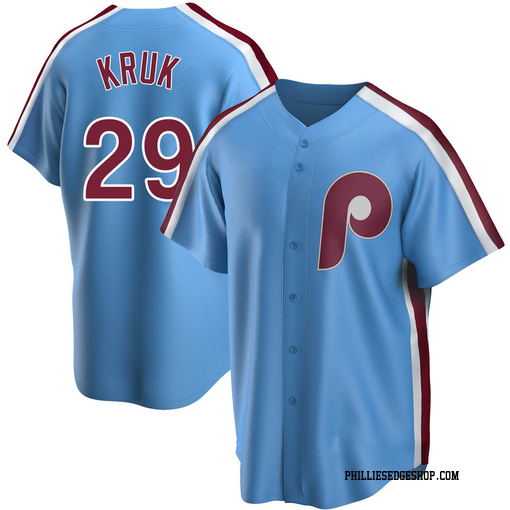 Philadelphia Phillies John Kruk #29 Chevy Chevrolet Jersey Men's Size XL  MLB DS