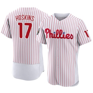 Youth Nike Rhys Hoskins Red Philadelphia Phillies Alternate Replica Player  Jersey