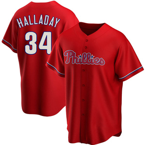 Shop Mitchell & Ness Philadelphia Phillies Roy Halladay Pullover Jersey  ABPJ3347PPH-ROY blue | SNIPES USA