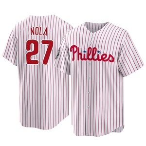 9601 BOYS YOUTH Majestic Philadelphia Phillies AARON NOLA Home Baseball  JERSEY